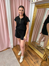 Load image into Gallery viewer, The Cora Pullover Top-Black