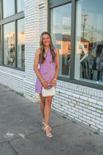 Load image into Gallery viewer, The Showstopper Mini Dress - Lavender