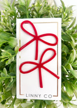 Load image into Gallery viewer, It&#39;s A Bow Thing Earrings