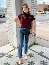 Load image into Gallery viewer, The Russet Glow Knit Sweater-Maroon