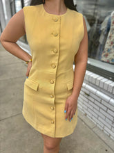 Load image into Gallery viewer, Button Up Buttercup Dress