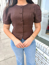 Load image into Gallery viewer, That Natalie Puff Sleeve Blouse