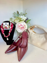 Load image into Gallery viewer, The Cabernet Kiss Heel