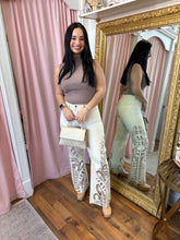 Load image into Gallery viewer, Ivory in Bloom Lace Pants