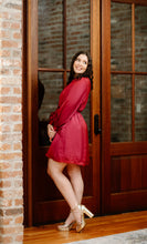 Load image into Gallery viewer, Doing Just Fine Satin Dress