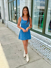 Load image into Gallery viewer, Dazed in Denim Mini Dress