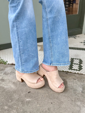 Barely there Platform Heel