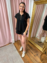 Load image into Gallery viewer, The Cora Pullover Top-Black