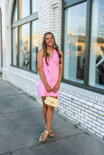 Load image into Gallery viewer, The Showstopper Mini Dress - Pink