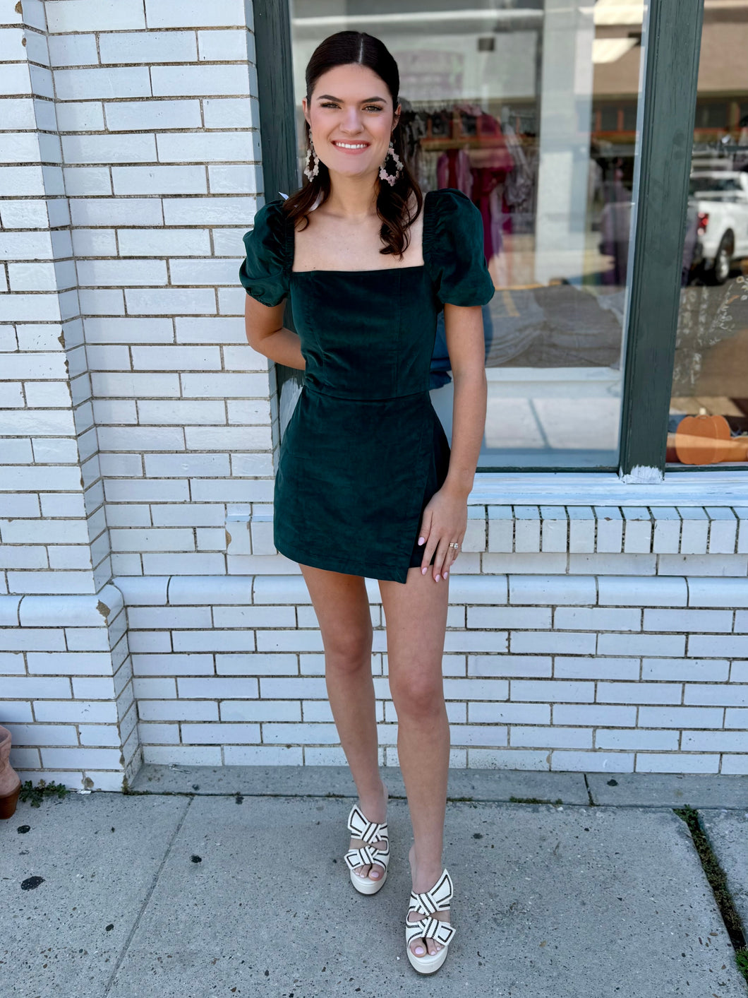 Emerald Edge Romper