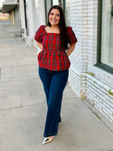 Load image into Gallery viewer, Plaid &amp; Pretty Top