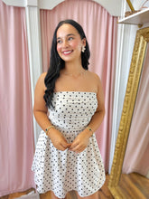 Load image into Gallery viewer, Spot on Sweetheart Mini Dress
