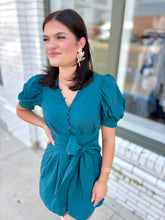 Load image into Gallery viewer, The Vivienne Teal Dress
