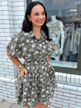 Load image into Gallery viewer, The Olive Meadow Mini Dress