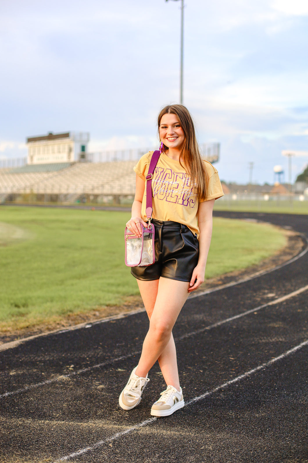 Going for the Gold Cropped T