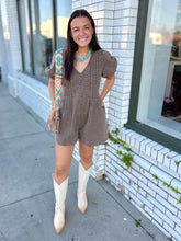 Load image into Gallery viewer, Meet Me for Mocha Romper