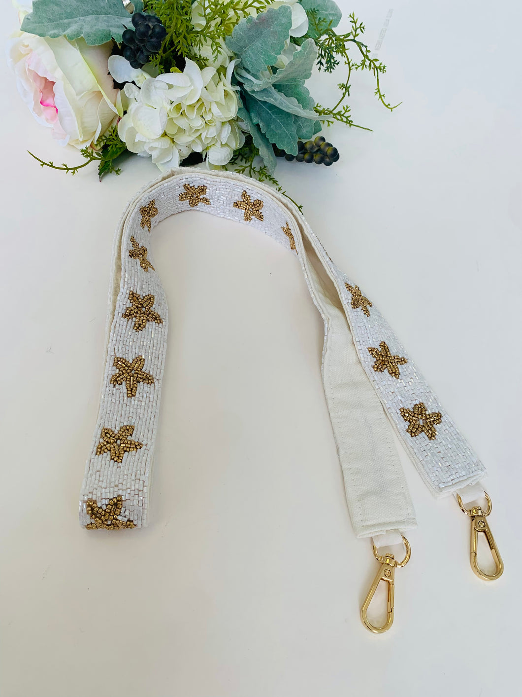 Star Beaded Bag Strap