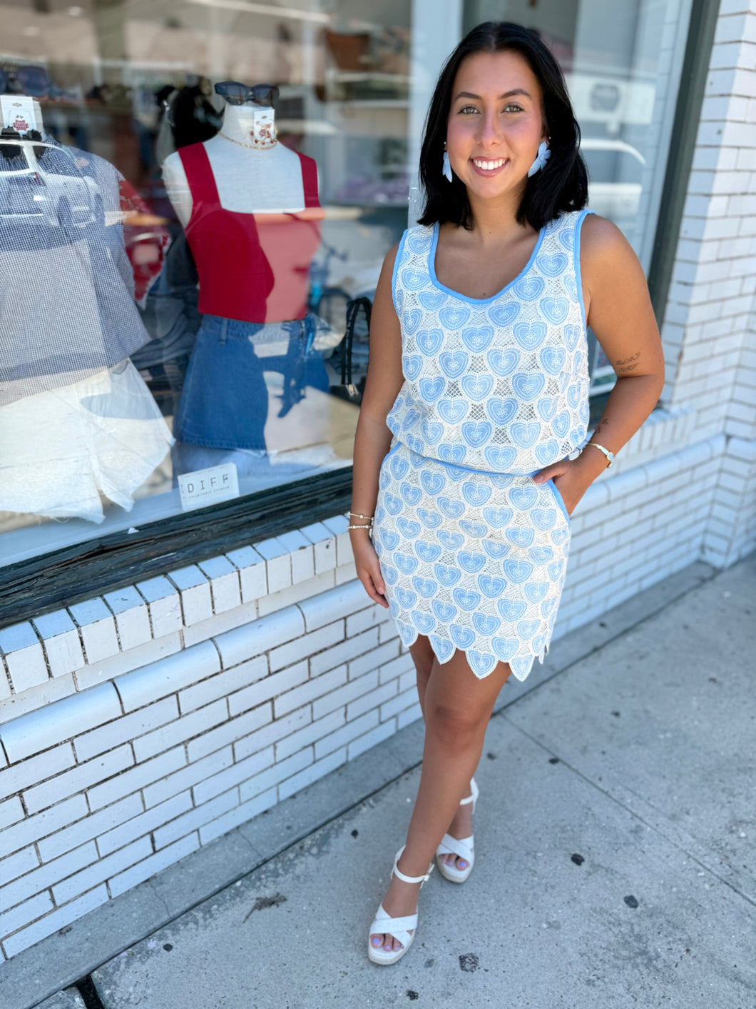 Knitted for Love Two Piece Set