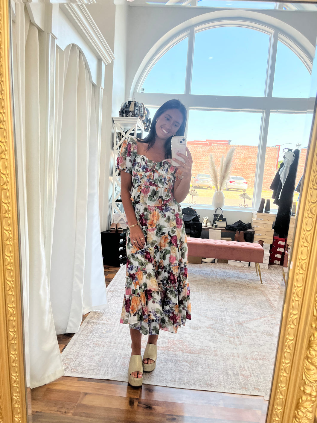 Picnic Dreams Midi Skirt