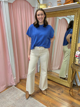 Load image into Gallery viewer, Keep Me Knit Sleeveless Top-Blue