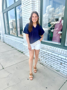 The Fifth Avenue Textured Top