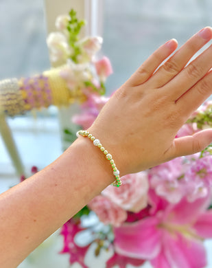 The Olivia Pearl Stretch Bracelet