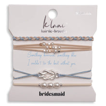 Load image into Gallery viewer, K'Lani Hair tie+Bracelet-Bridesmaid