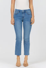Load image into Gallery viewer, The Jeanne Cropped Flare-Light Wash