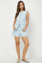 Load image into Gallery viewer, Blue Jean Beauty Shorts