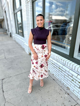 Load image into Gallery viewer, The Bloom and Breeze Midi Skirt