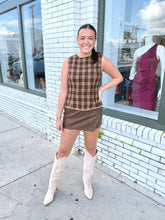 Load image into Gallery viewer, Midnight Mocha Skort