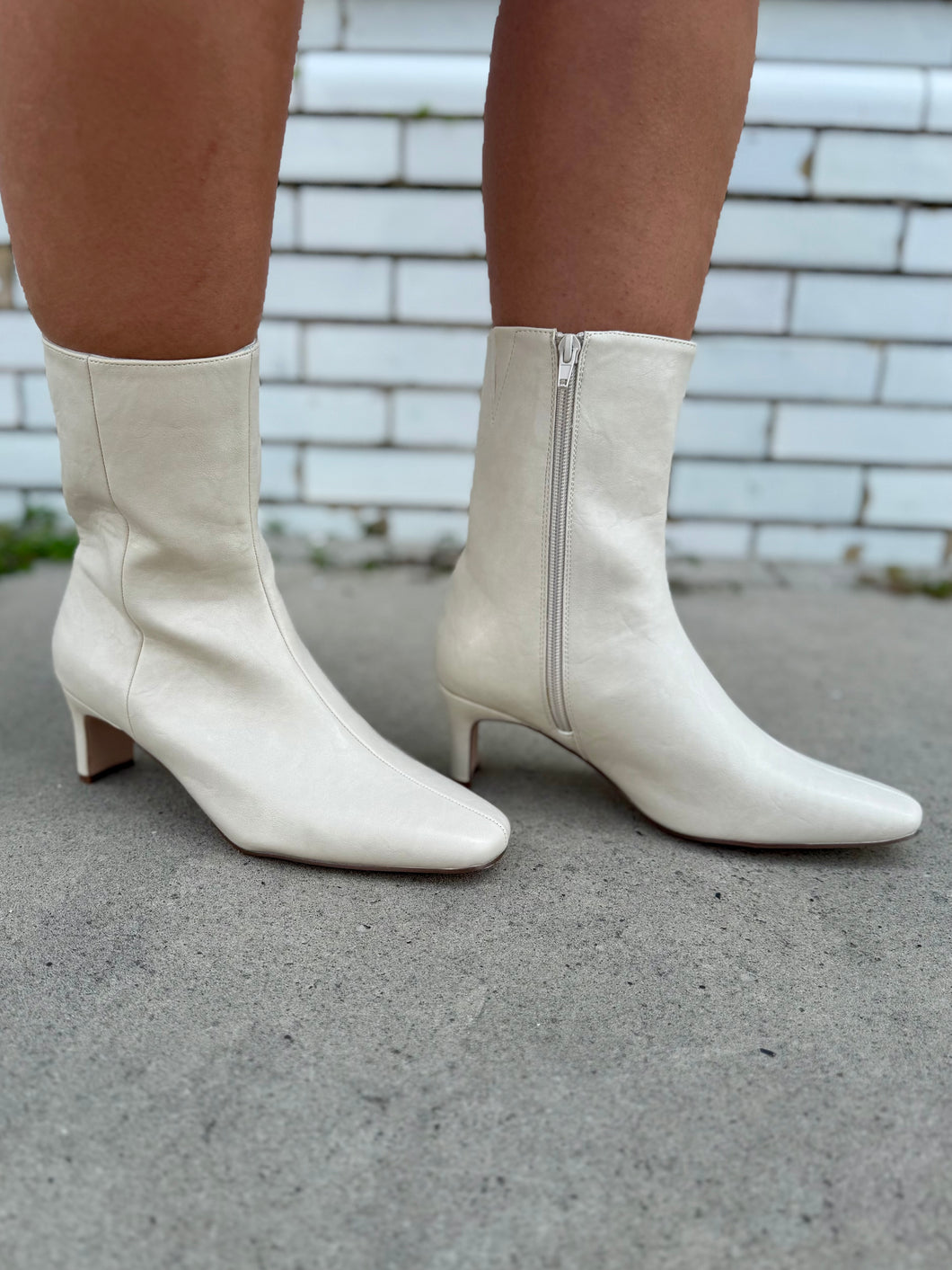 The Sutton Boot-Cream