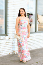Load image into Gallery viewer, Dreamy Blooms Strapless Midi Dress