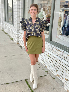 Midnight Garden Top