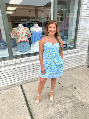 A Garden Daydream Mini Dress