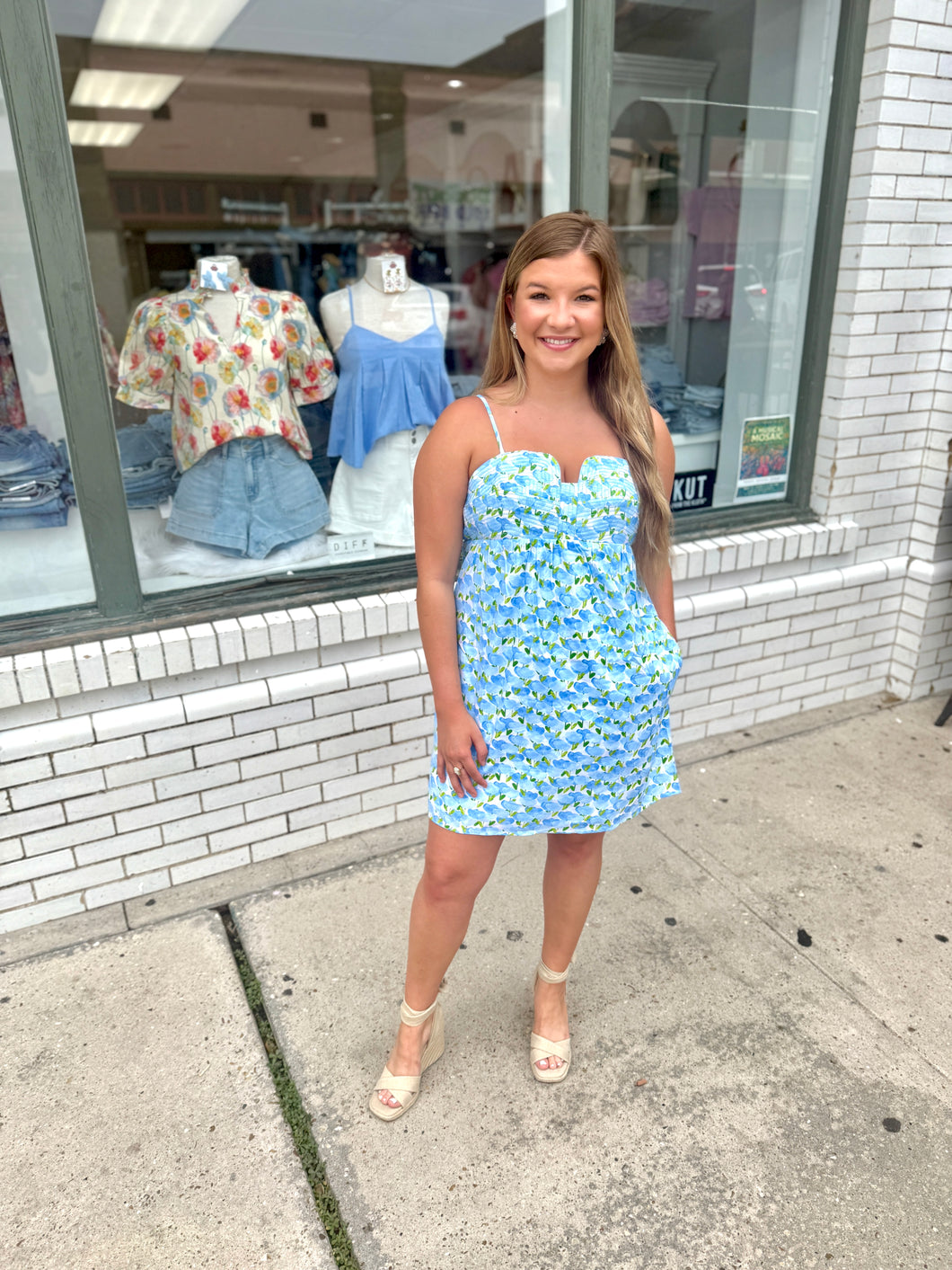 A Garden Daydream Mini Dress