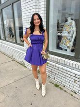 Load image into Gallery viewer, Plum &amp; Poise Mini Dress