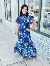 Load image into Gallery viewer, The Abby Floral Organza Maxi Dress