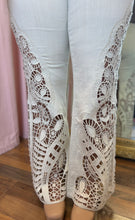 Load image into Gallery viewer, Ivory in Bloom Lace Pants