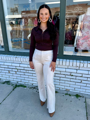 The Luxe Lane Suede Pants