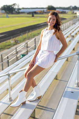 Pinstripe Princess Two Piece Set