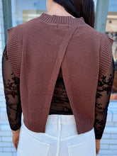 Load image into Gallery viewer, Espresso Escape Sleeveless Sweater