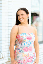 Load image into Gallery viewer, Dreamy Blooms Strapless Midi Dress