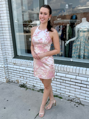 The Blush Affair Mini Dress