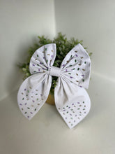 Load image into Gallery viewer, Mardi Gras Hair Bow