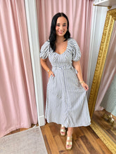 Load image into Gallery viewer, Timeless Tide Midi Dress