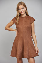 Load image into Gallery viewer, The Golden Canyon Suede Dress