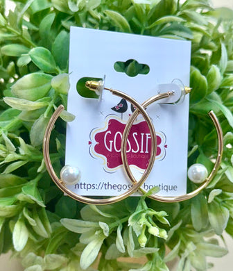 The Jackie Pearl Hoops