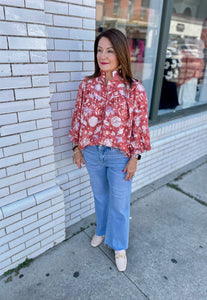 Coral Dreams Blouse