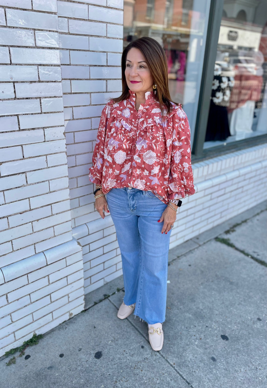 Coral Dreams Blouse